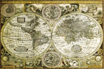 World Map Historical [PLAKAT]