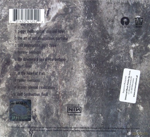 Nine Inch Nails: Further Down The Spiral (digipack) [CD]