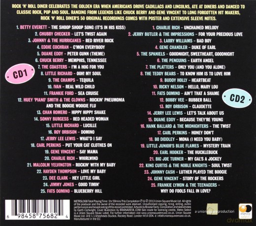 Rock N Roll Diner [2CD]
