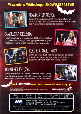 Moja Niania Jest Wampirem: Trawnik Umarłych / Diabelska drużyna / Lęki piatkowej nocy / Niebieski księżyc  [DVD]