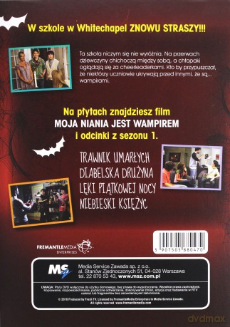 Moja Niania Jest Wampirem: Trawnik Umarłych / Diabelska drużyna / Lęki piatkowej nocy / Niebieski księżyc  [DVD]