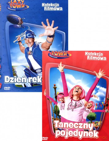 Lazy Town Kolekcja Filmowa Zestaw: Taneczny Pojedynek/Dzień Rekordów [2DVD]