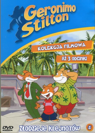 Kolekcja Filmowa Geronimo Stilton - cz. 5: Złodzieje Klejnotów [DVD]