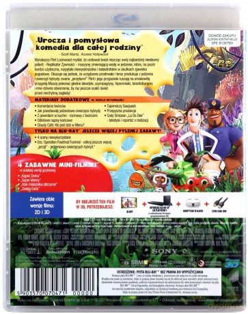 Klopsiki kontratakują 3D [Blu-Ray 3D]