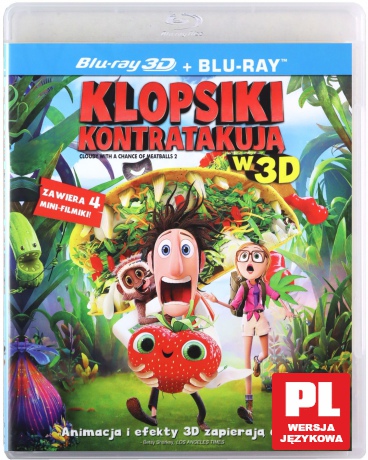 Klopsiki kontratakują 3D [Blu-Ray 3D]