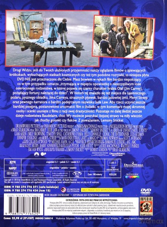 Lemony Snicket: Seria niefortunnych zdarzeń (booklet) (booklet) [DVD]
