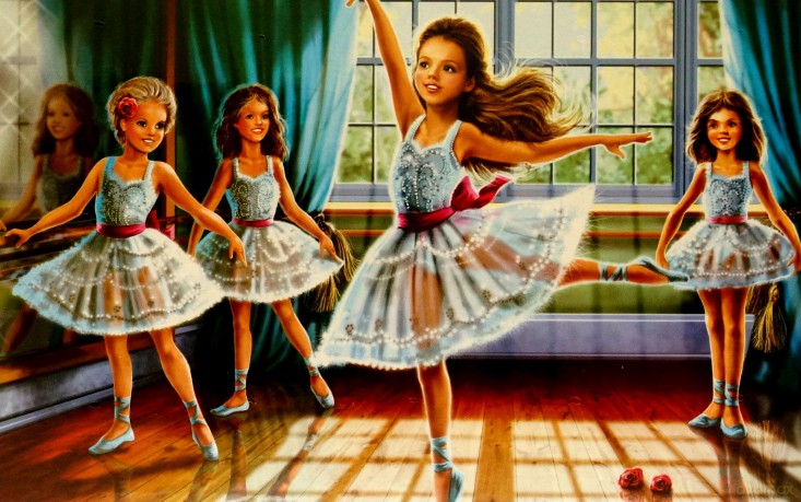 CASTOR 260 Little Ballerinas (Małe Baleriny) 27231 [PUZZLE]