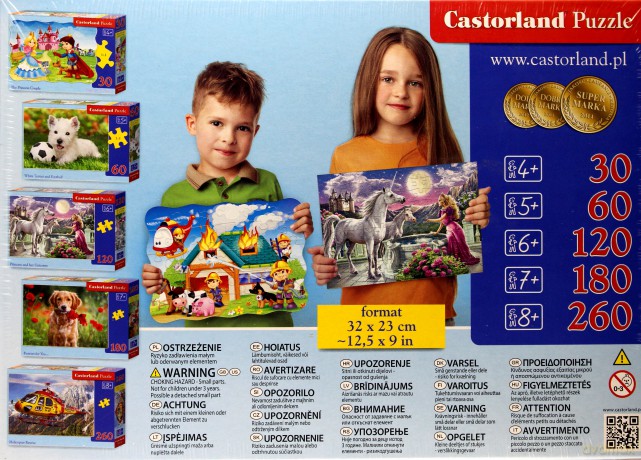 CASTOR 260 Little Ballerinas (Małe Baleriny) 27231 [PUZZLE]