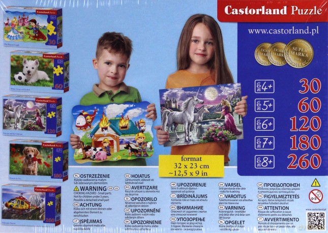 CASTOR 260 Little Ballerinas (Małe Baleriny) 27231 [PUZZLE]