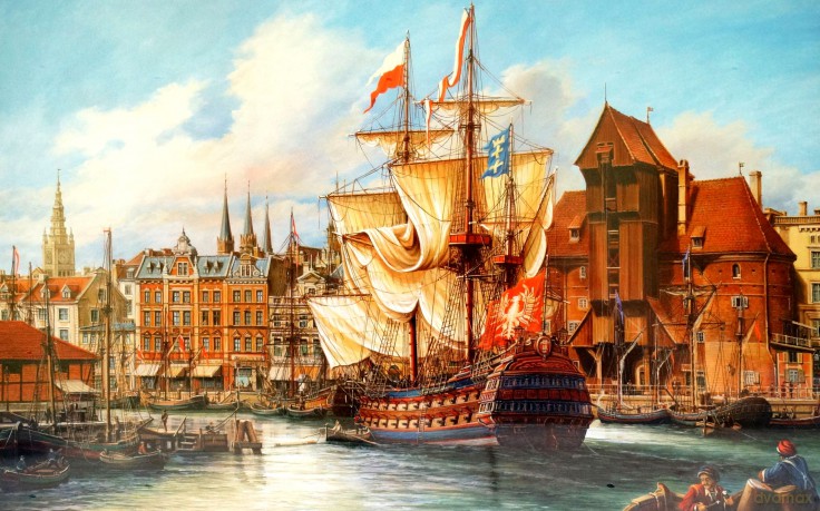 CASTOR 1000 Copy of: The Old Gdańsk (Stary Gdańsk) C-102914[PUZZLE]