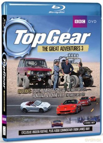Top Gear: The Great Adventures 3 (BBC) [Blu-Ray]+[DVD]