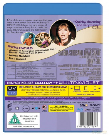 Funny Girl (Zabawna Dziewczyna) [Blu-Ray]