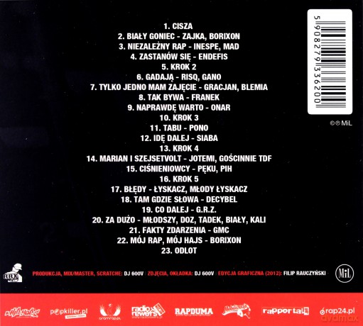 DJ 600V: Wkurwione Bity vol.2 (digipack) [CD]