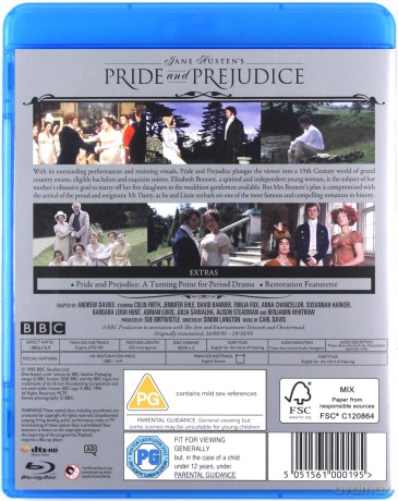 Pride And Prejudice [2xBlu-ray]