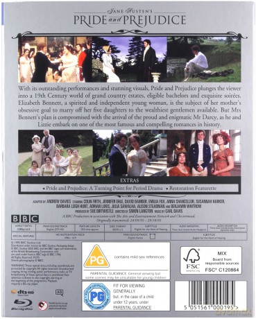 Pride And Prejudice [2xBlu-ray]