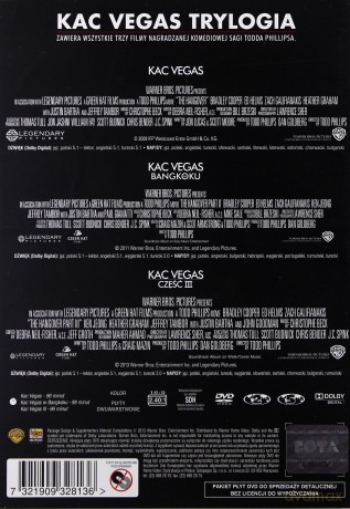 Kac Vegas: Trylogia [3DVD]