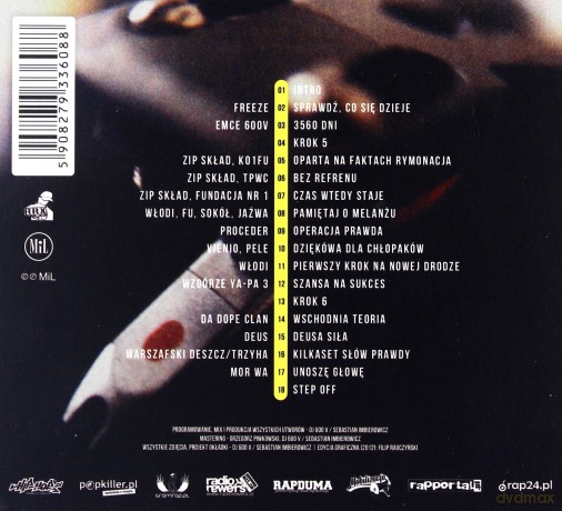 DJ 600V: Produkcja Hip Hop. vol 2. Ciemna (digipack) [CD]
