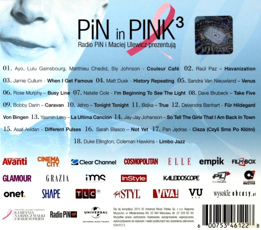 Pin In Pink vol. 3 Radio Pin i Maciej Ulewicz Prezentują [CD]