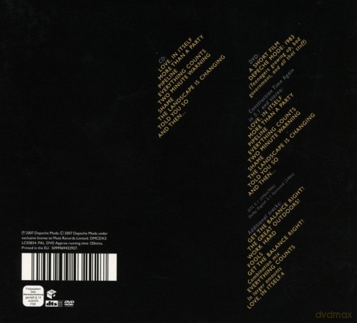Depeche Mode: Construction Time Again [CD]+[DVD]