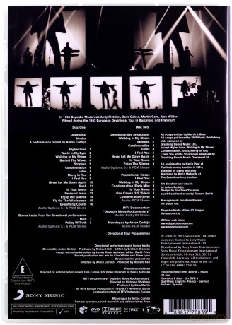 Depeche Mode: Devotional [2DVD]