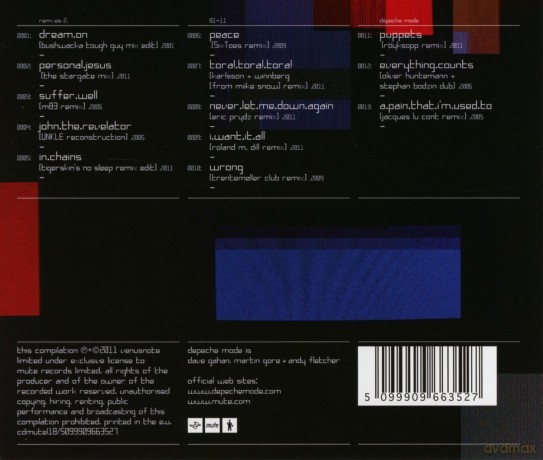 Depeche Mode: Remixes 2: 81-11 [CD]