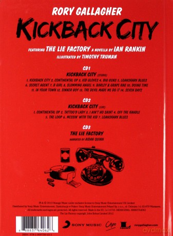 Rory Gallagher: Kickback City (digibook) [3CD]