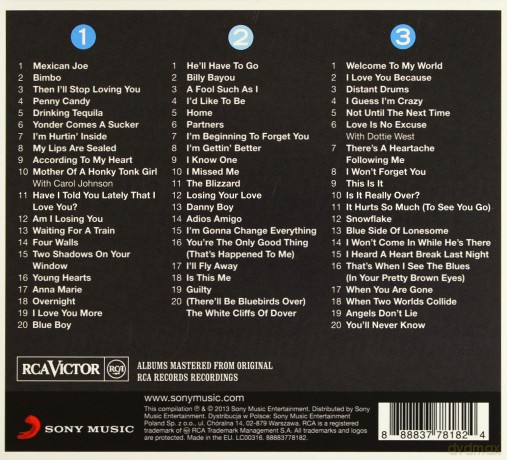 Jim Reeves: The Real... Jim Reeves (digipack) [3CD]