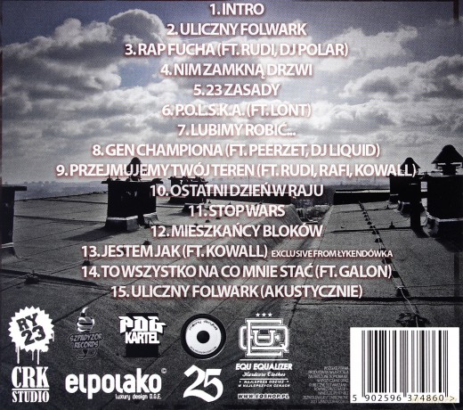 RY 23: Uliczny Folwark (digipack) [CD]
