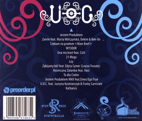 Tusz Na Rękach: Upór, odmienność, cokolwiek [CD]