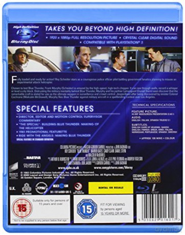 Blue Thunder Special Edition (Błękitny Grom) [Blu-Ray]