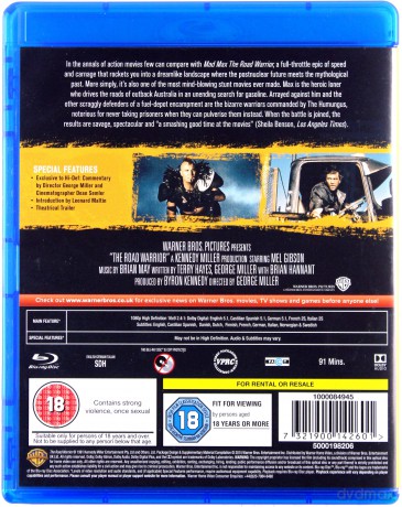 Mad Max 2: The Road Warrior (Mad Max 2: Wojownik Szos) [Blu-Ray]