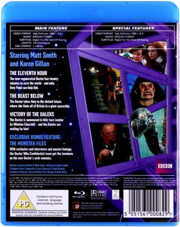 Doctor Who - Series 5, Volume 1 (Dr Who) (Doktor Who) [Blu-Ray]