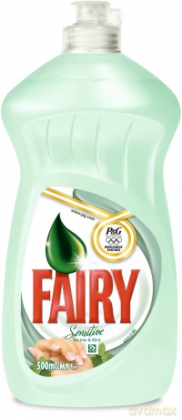 Fairy Płyn Do Mycia Naczyń Teatree & Mint 0,5l [CHEMIA]