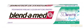 Blend-A-Med 3D White Fresh Extreme Mint Kiss 125ml [KOSMETYKI]