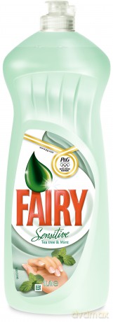 Fairy Płyn Do Mycia Naczyń Teatree&Mint 1l [CHEMIA]