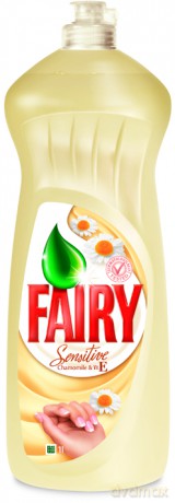 Fairy Sensitive Płyn Do Naczyń Zawierający Rumianek Z Witaminą E 1l [CHEMIA]