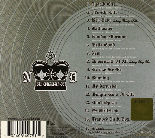 No Doubt: The Singles  (Ecopac) [CD]