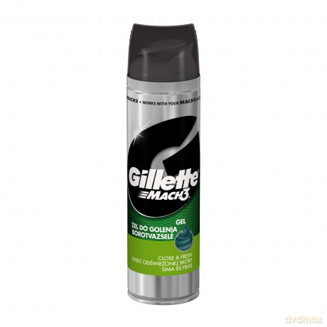 Żel Mach 3 Close Fresh- Efekt Odśieżonej Skóry 200ml [KOSMETYKI]