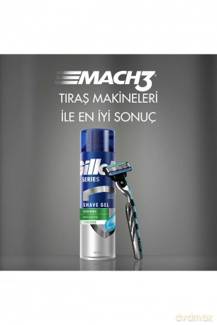 Żel Series Gillette Do Skóry Wrażliwej 200ml [KOSMETYKI]