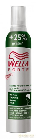 Wella Forte Xxl Pianka Wos˘w Kr˘tkich 250ml [KOSMETYKI]