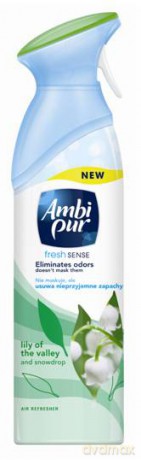Ambi Pur Spray Freshelle Lily Of The Valley And Snowdrop (konwalie I Przebiniegi) 300ml [CHEMIA]