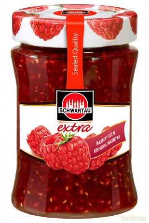 Schwartau Extra Malina 340g [KOSMETYKI]