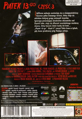 Piątek 13-tego 3 [DVD]