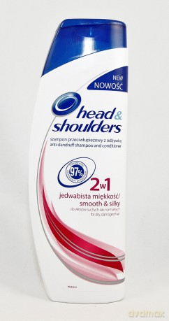 Szampon Head&Shoulders Jedwabista Miękkość 2w1 400ml [KOSMETYKI]