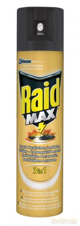 Raid Max Areozol Czerwony 400ml