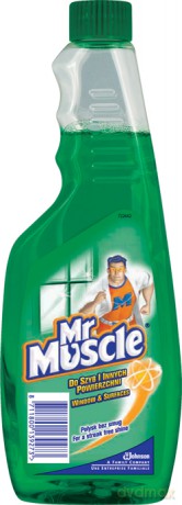 Mr Muscle Płyn Do Mycia Szyb Zielony Zapas 500ml [CHEMIA]