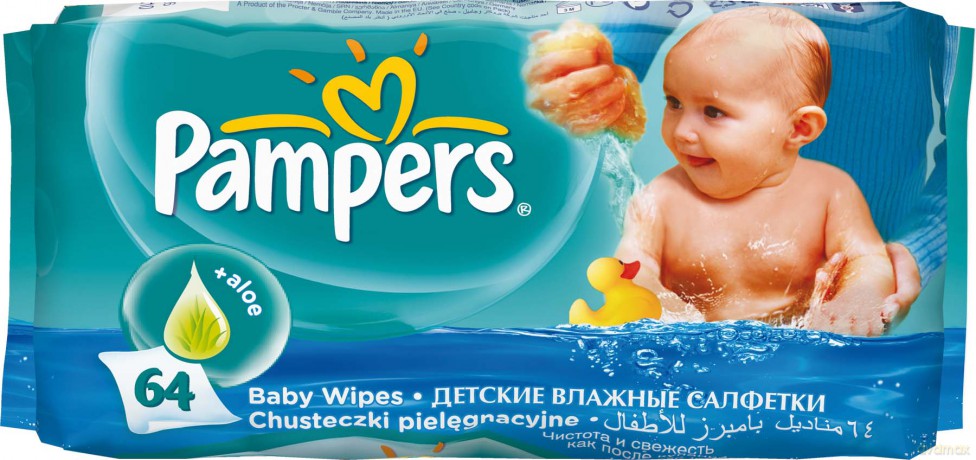 Baby Fresh Chusteczki Wkład 64sztuki [CHEMIA]
