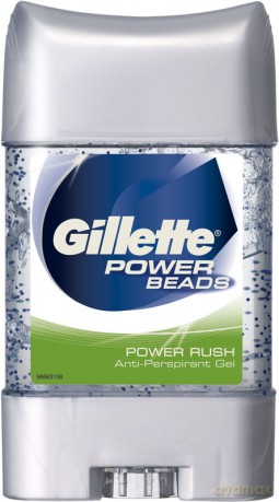 Antyperspirant W Żelu Power Beads Gillette Power Rush 75ml [KOSMETYKI]