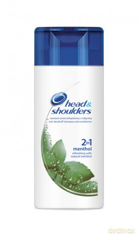 Szampon Head&Shoulders 2w1 Mentol Naturalna Świeżość 75ml [KOSMETYKI]