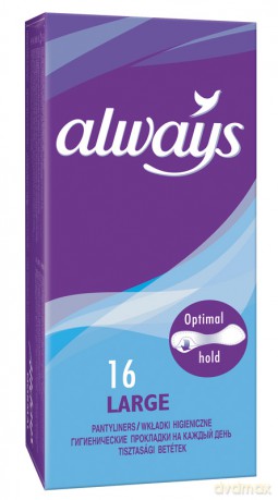 Always Liners Wkadki Higieniczne Large (16) [CHEMIA]